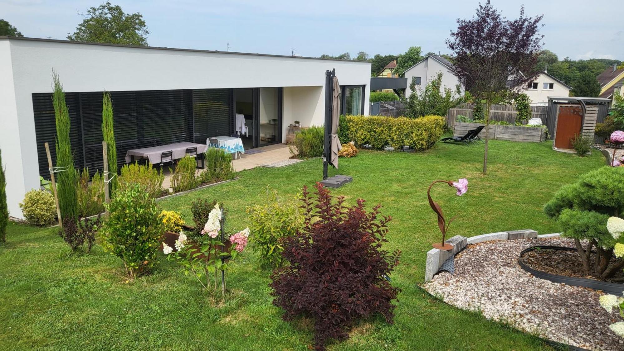 Le Jardin Des Pies Manspach Exterior foto